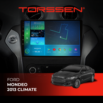 Штатная магнитола Torssen Ford Mondeo 2013 climate F9116