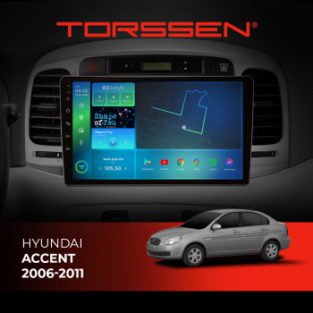 Штатная магнитола Torssen Hyundai Accent 2006-2011 F9116 Штатная магнитола Torssen Hyundai Accent 2006-2011 F9116