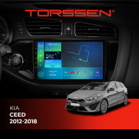Штатная магнитола Torssen Kia Ceed 12-18 F9116