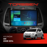 Штатна магнітола Torssen 2K Hyundai I20 08-14 FL9 4+64Gb 4G Carplay DSP