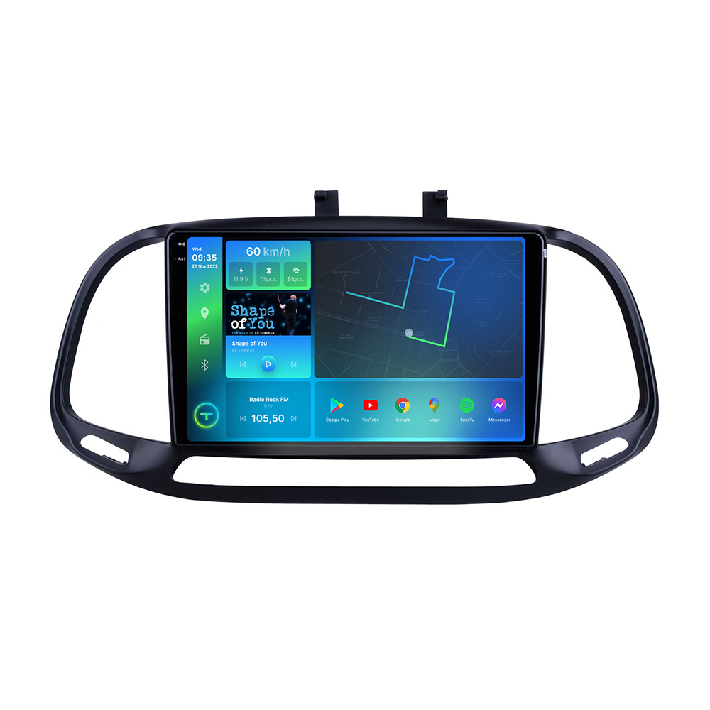 Штатная магнитола Torssen 2K Fiat Doblo 15+ F9332 4G Carplay DSP