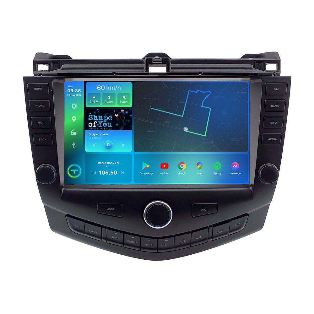 Штатная магнитола Torssen 2K Honda Accord 7 2004-2008 V2 F9464 4G Carplay DSP