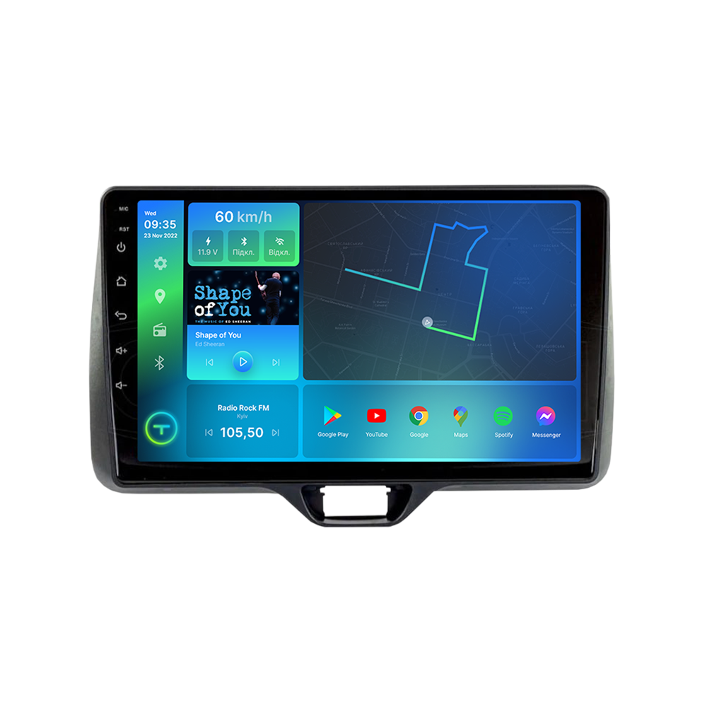 Штатна магнітола Torssen Toyota Yaris,Yaris Cross,Vios 2020-2023 F10432 4G Carplay DSP