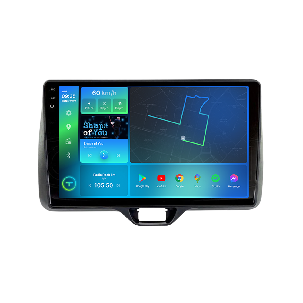 Штатна магнітола Torssen 2K DTS Toyota Yaris,Yaris Cross,Vios 2020-2023 F10432 4G Carplay DSP