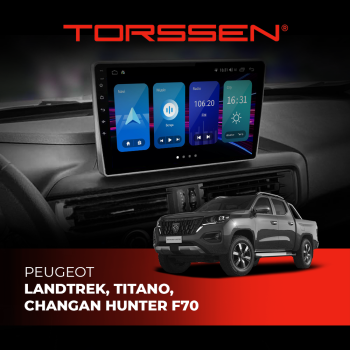 Штатная магнитола Torssen Peugeot Landtrek / Titano / Changan Hunter F70 NF10