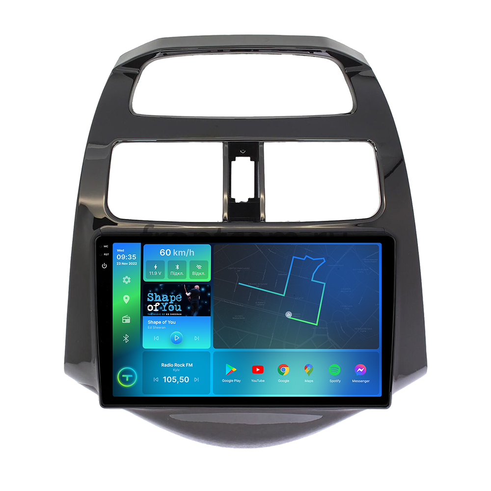 Штатна магнітола Torssen 2K Chevrolet Matiz / Spark / Ravon R2 2009-2016 F9464 4G Carplay DSP