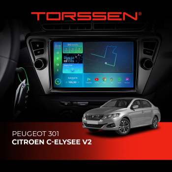 Штатная магнитола Torssen Peugeot 301/Citroen Elysee V2 F98256 4G Carplay DSP