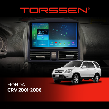 Штатная магнитола Torssen 2K Honda CRV 2001-2006 F9464 4G Carplay DSP Штатная магнитола Torssen 2K Honda CRV 2001-2006 F9464 4G Carplay DSP