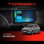 Штатна магнітола Torssen 2K Hyundai I10 2019-2023 FL9 4+64Gb 4G Carplay DSP
