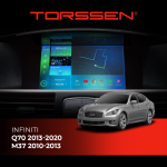 Штатна магнітола Torssen 2K Infiniti Q70 2013-2020/M37 2010-2013 FL9 4+64Gb 4G Carplay DSP