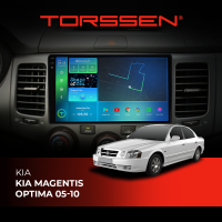 Штатная магнитола Torssen KIA Magentis, Optima 05-10 FL9 4+64Gb 4G Carplay DSP