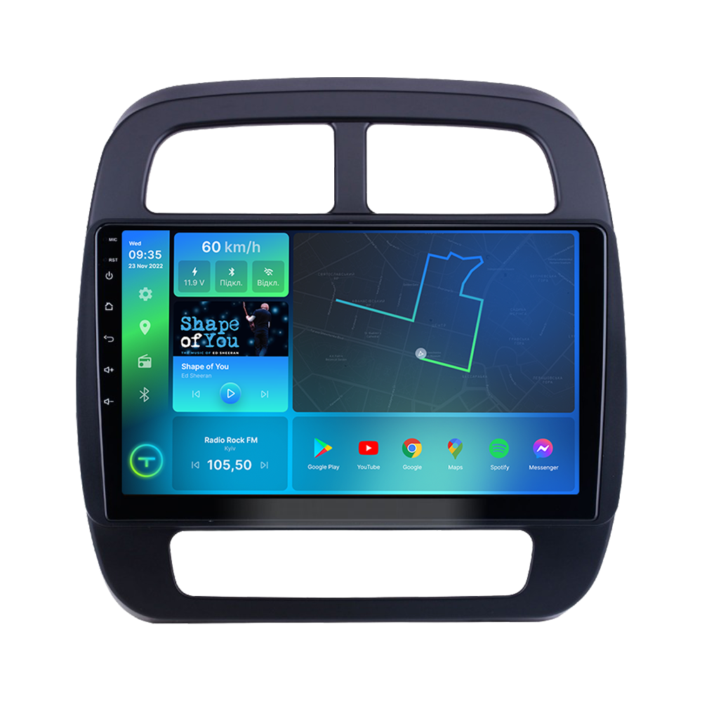Штатная магнитола Torssen Renault KZ-E 2023+ F98256 4G Carplay DSP
