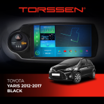 Штатная магнитола Torssen Toyota Yaris 2012-2017 black F98256 4G Carplay DSP