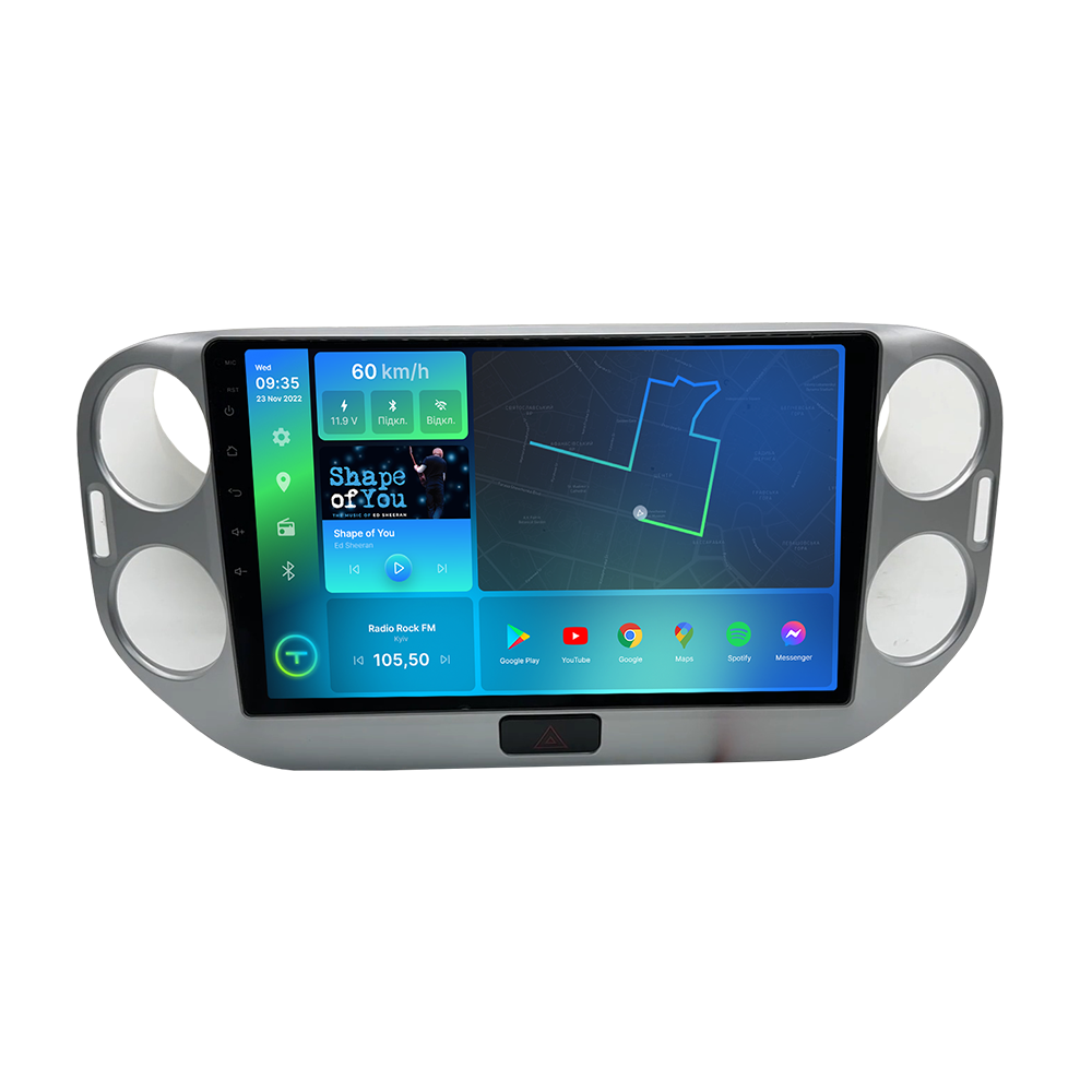 Штатная магнитола Torssen VW Tiguan 11-17 silver F10432 4G Carplay DSP