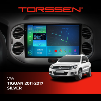 Штатная магнитола Torssen VW Tiguan 11-17 silver NF10 Carplay