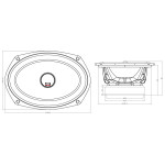 Коаксиальная акустика MTX TX669C