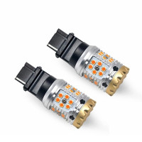 Светодиодные лампы TORSSEN Pro P27W (3156) Yellow CAN BUS 12W (Комплект 2шт)