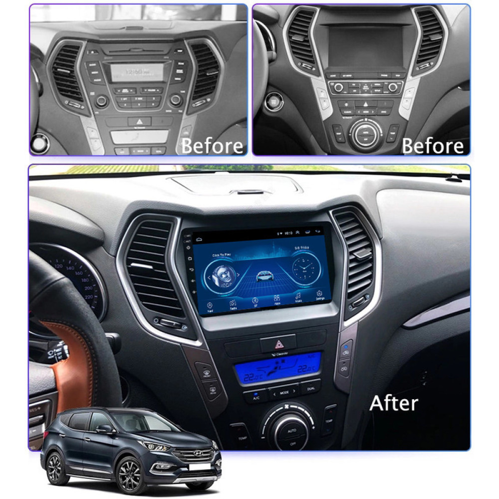 Штатная магнитола Torssen Hyundai IX45/Santa Fe 2013-2017 Bose FL9 4+64Gb 4G Carplay DSP
