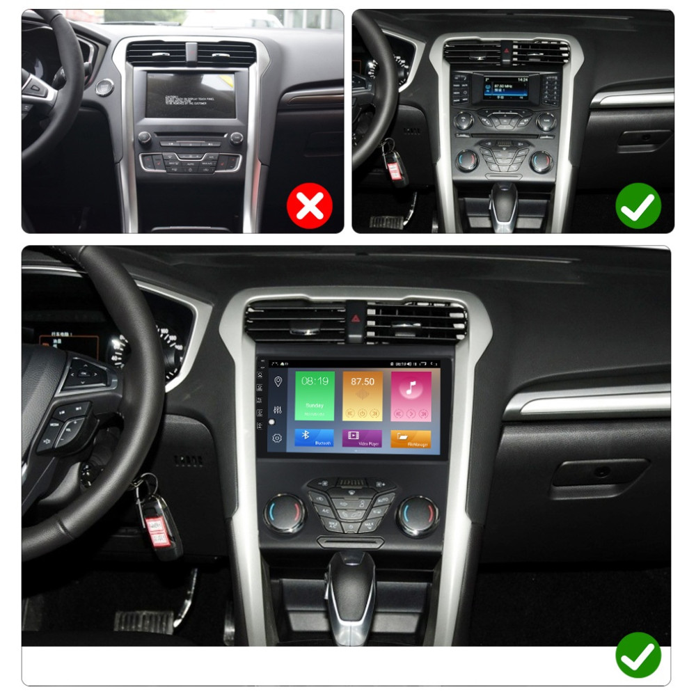 Штатная магнитола Torssen Ford Edge 2015-2018 Tesla Style B9232