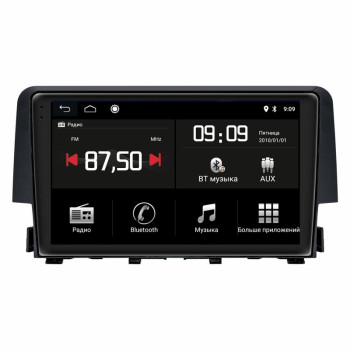 Штатная магнитола Torssen Honda Civic 16-18 MQG9232 4G