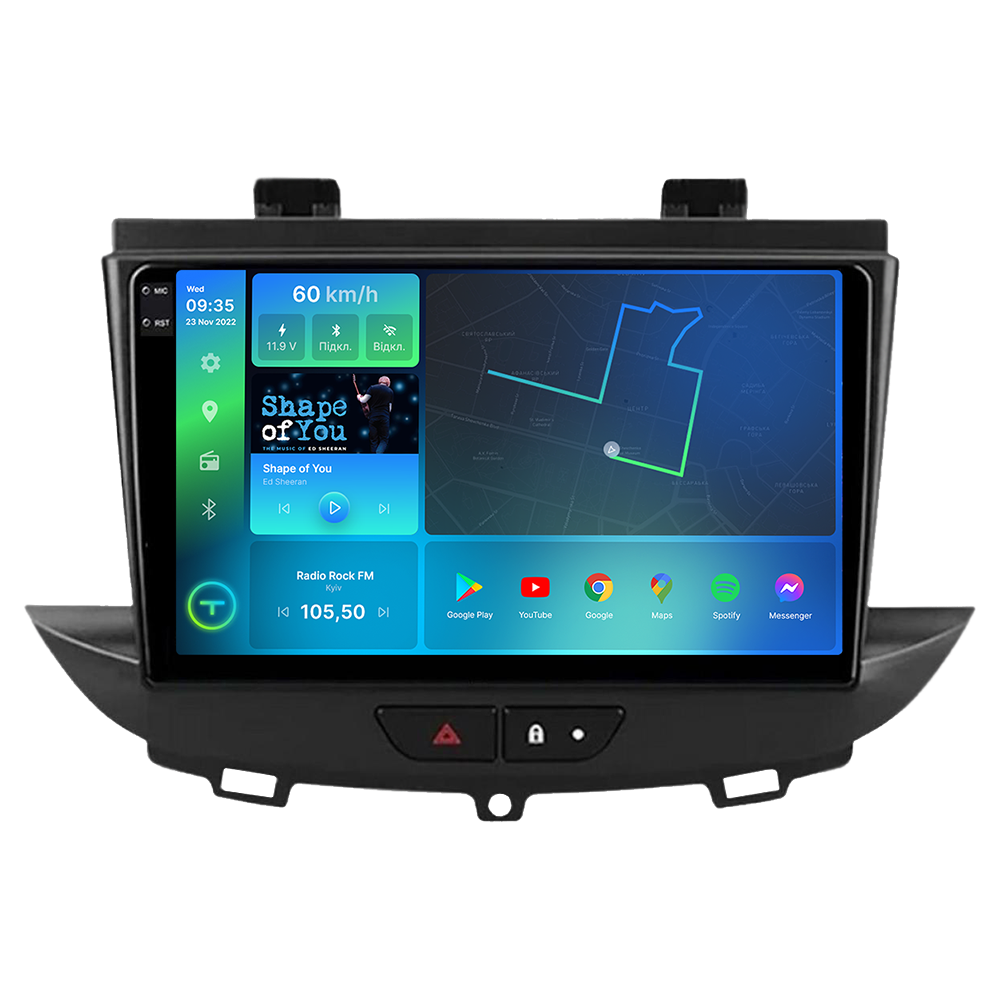 Штатная магнитола Torssen 2K Opel Granland X/ Crossland X 2016+ FL9 4+64Gb 4G Carplay DSP
