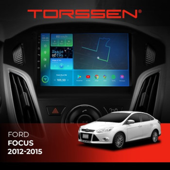 Штатная магнитола Torssen Ford Focus 12-15 с кнопками F9332 4G Carplay