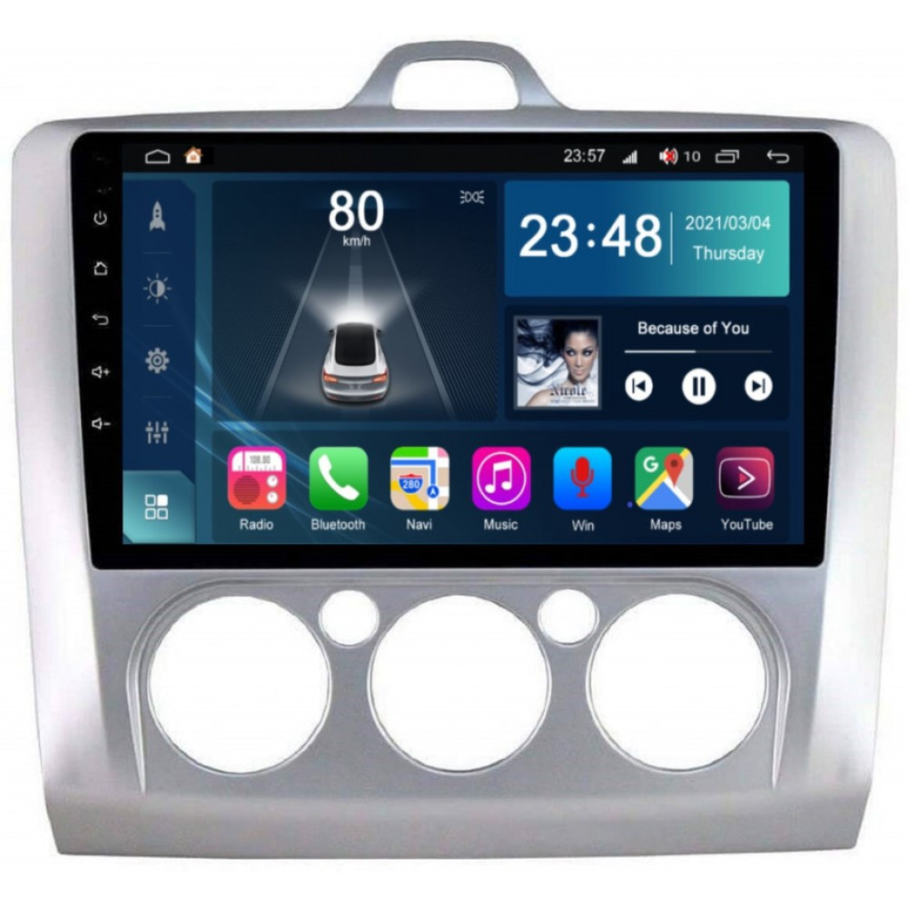 Штатная магнитола Torssen Ford Focus 05-11 conditioner F9332 4G Carplay