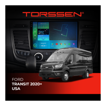 Штатная магнитола Torssen Ford Transit 2020+ USA F9332 4G Carplay DSP