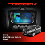 Штатная магнитола Torssen Ford Universal black 2008- F98256 4G Carplay DSP