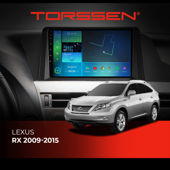 Штатная магнитола Torssen Lexus RX 09-15 F9332 4G Carplay DSP