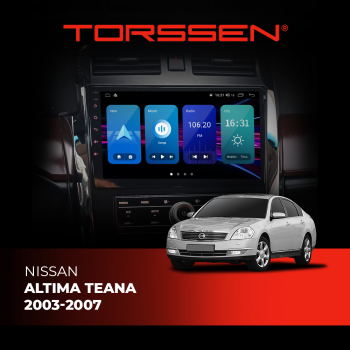 Штатная магнитола Torssen Nissan Altima / Teana 2003-2007 NF9 Carplay Штатная магнитола Torssen Nissan Altima / Teana 2003-2007 NF9 Carplay