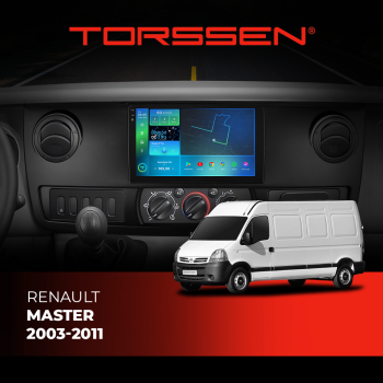 Штатная магнитола Torssen 2K Renault Master 2003-2011 FL10 4+64Gb 4G Carplay DSP Штатная магнитола Torssen 2K Renault Master 2003-2011 FL10 4+64Gb 4G Carplay DSP