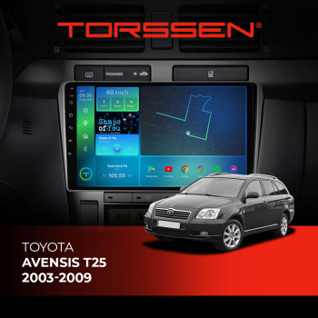 Штатная магнитола Torssen Toyota Avensis T25 03-09 F9116 Штатная магнитола Torssen Toyota Avensis T25 03-09 F9116