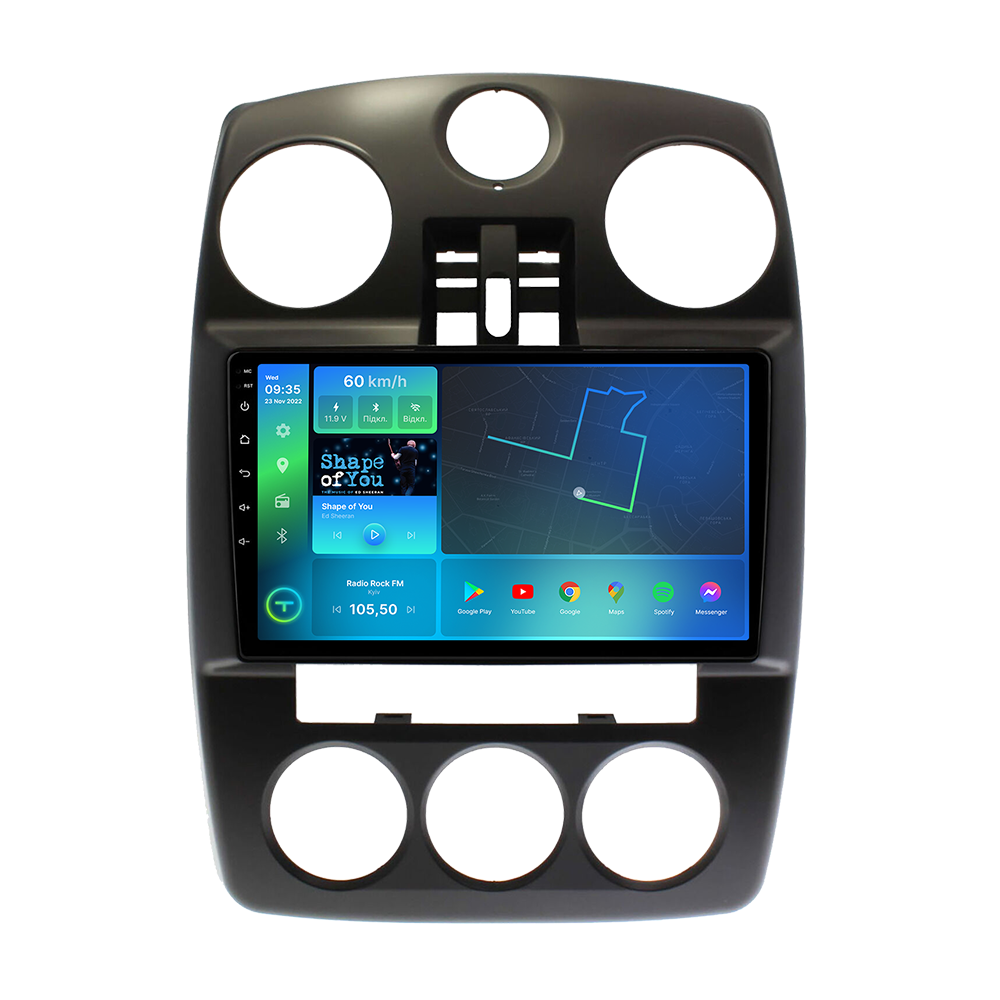 Штатная магнитола Torssen Chrysler PT Cruiser 2005-2010 FL9 4+64Gb 4G Carplay DSP