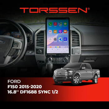 Штатна магнітола Torssen Ford F150 2015-2020 16.8'' DF1688 Sync 1/2 Штатна магнітола Torssen Ford F150 2015-2020 16.8'' DF1688 Sync 1/2