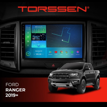 Штатная магнитола Torssen Ford Ranger 19+ F9332 4G Carplay DSP