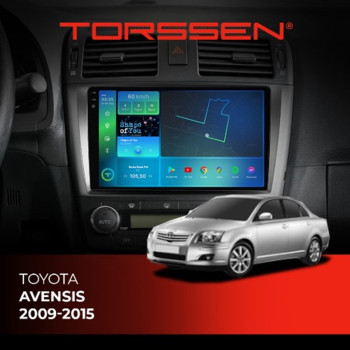 Штатна магнітола Torssen 2K Toyota Avensis 09-15 F9332 4G Carplay DSP