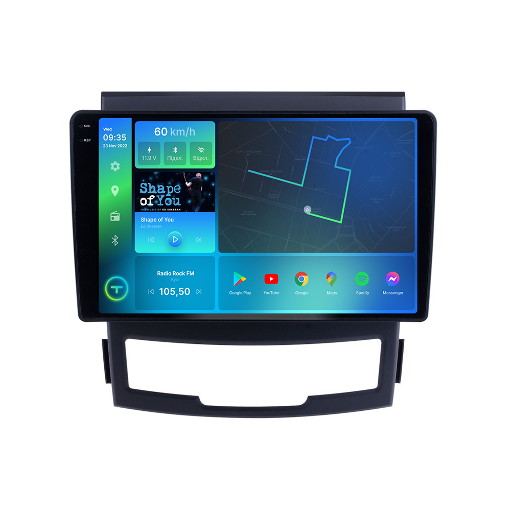 Штатная магнитола Torssen 2K SsangYong Korando 11-13 F9332 4G Carplay DSP