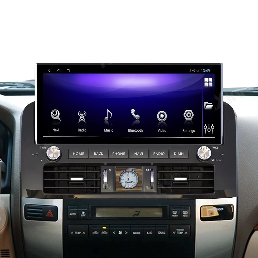 Штатная магнитола Torssen Toyota Prado 120/GX470 12.3'' 2002-2009 4/64 Carplay DSP 4G
