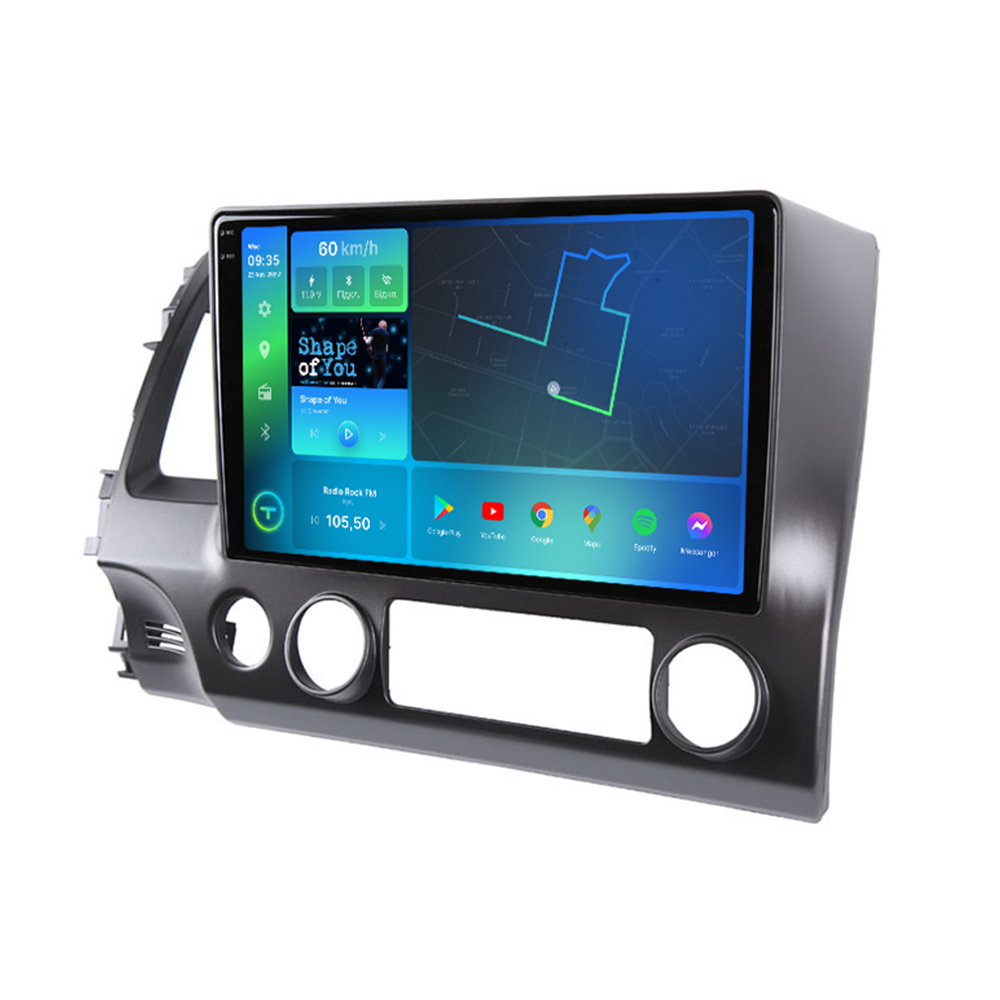 Штатная магнитола Torssen 2K Honda Civic 4D 2005-2011 F10464 4G Carplay DSP