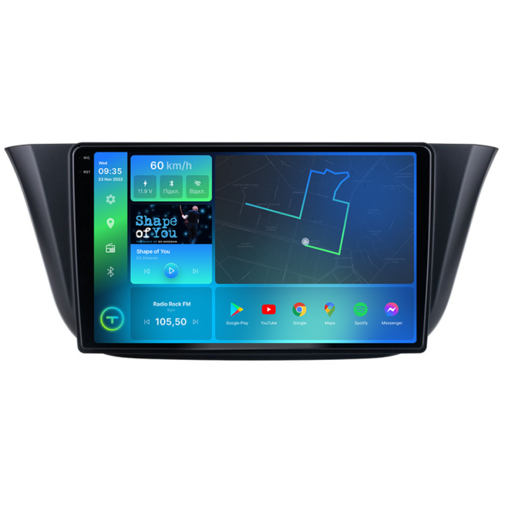 Штатная магнитола Torssen Iveco Daily 2014- FL9 4+64Gb 4G Carplay DSP