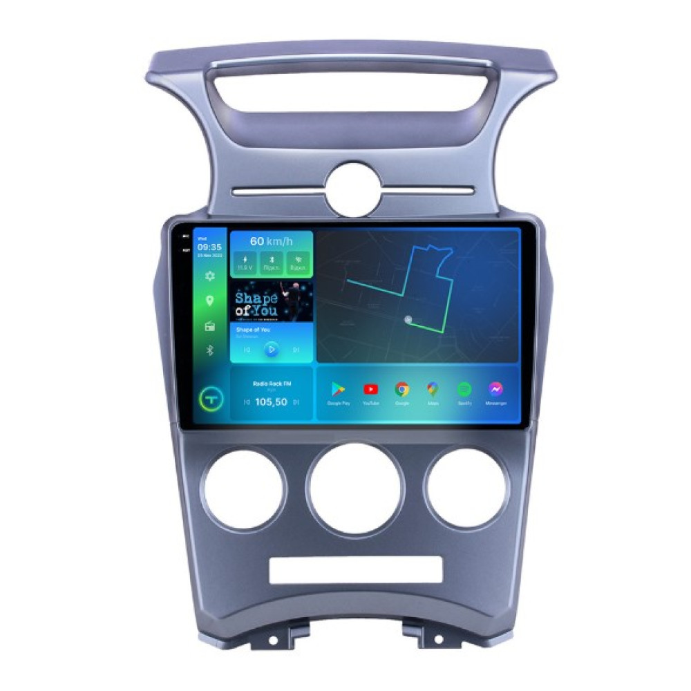 Штатна магнітола  Torssen Kia Carens 2006-2012 cond FL9 4+64Gb 4G Carplay DSP