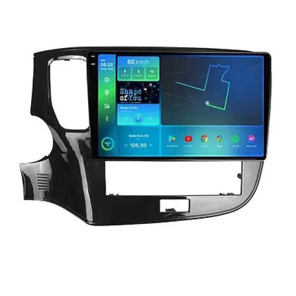 Штатна магнітола Torssen Mitsubishi Outlander Rockford 15-19 FL10 4+64Gb 4G Carplay DSP