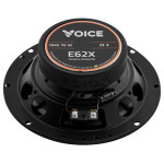Коаксіальна автоакустика Voice E62X 3 Ом 16.5 см поліпропіленовий дифузор шовковий твітер