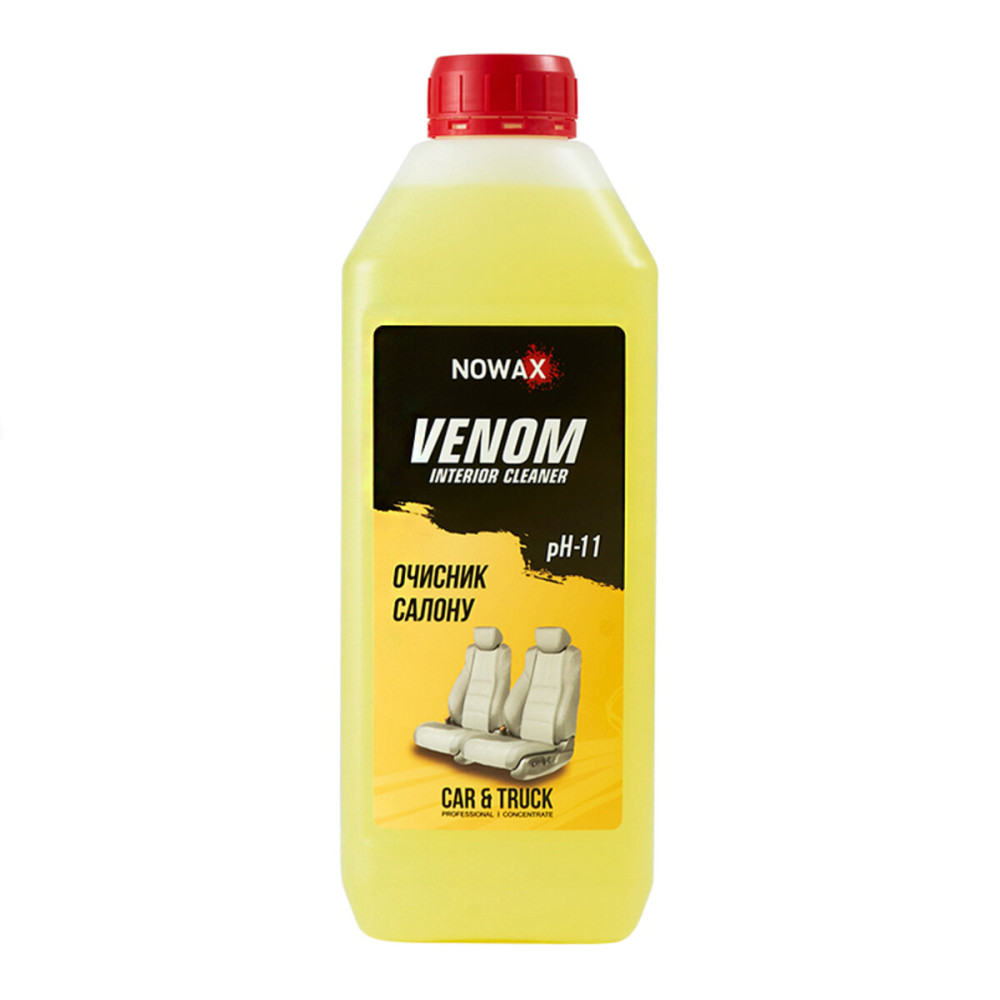 Очищувач салону Nowax Venom Interior Cleaner концентрат 1:10, 1л