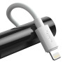 Кабель Baseus Simple Wisdom Data Cable Kit USB to iP PD 20W (2PCS/Set）1.5m White