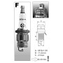 Свічка запалювання Brisk Super FR15YC, 1шт