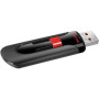 Flash SanDisk USB 2.0 Cruzer Glide 256Gb Black/Red