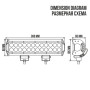 Автолампа світлодіодна BELAUTO CREE Combo LED (24*3w)