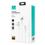 Навушники Usams SJ453 EP-41 Lightning In-ear Earphone 1.2m White